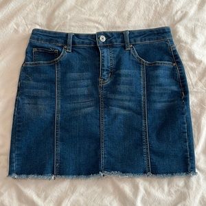 Sky and Sparrow jean skirt